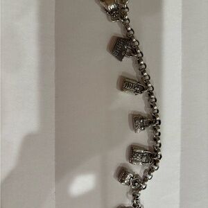 Brighton Silver Charm Bracelet